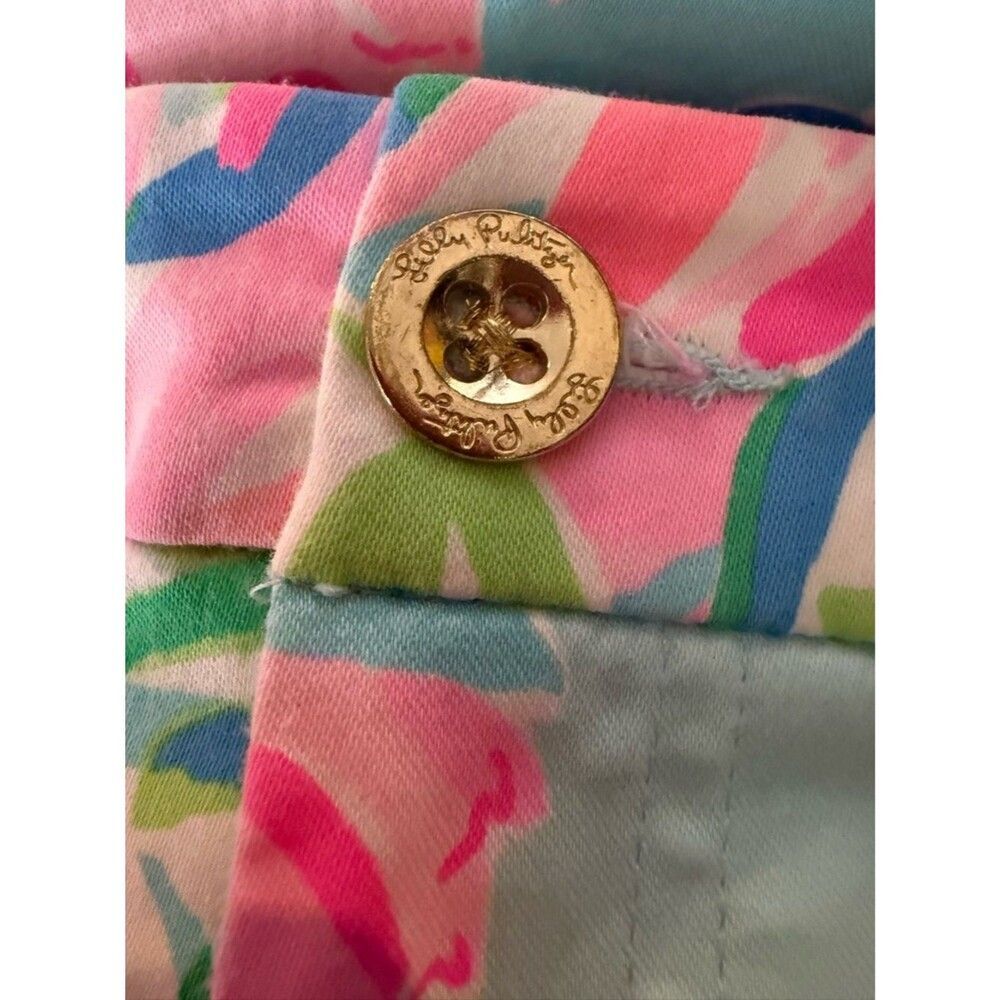 Lilly Pulitzer Kelly High Rise Skinny Ankle Pants Women's Size 2 Totally Blossom - Picture 11 of 11